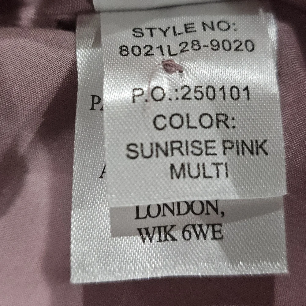 Paige Carmela Dress - Sunrise Pink Multi NWT size XS - Picture 7 of 9
